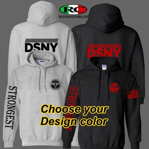 DSNY New York City Sanitation Custom Color Hoodie / NYC Sanitation uniform style
