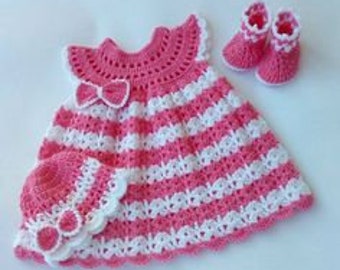 crochet baby girl shirt