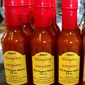 Adin's Stinging Scorpion Sauce