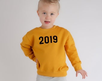 The Year Sweater Personalise Your Sweatshirt | Great Fashion Garment For Children | Christmas Gift Idea For Kids | Childrens Clothing