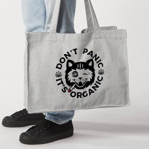Die beste Bio-Tasche aller Zeiten Einkaufen umweltfreundliche Einkaufstasche Tolle lustige Geschenktüten-Idee für Sie oder Ihn