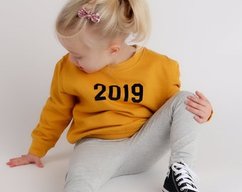 The Year Sweater Personalise Your Sweatshirt | Great Fashion Garment For Children | Christmas Gift Idea For Kids | Childrens Clothing