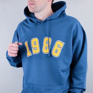 Personalised Graduate Birthday Year Hoodie Made in Year Sweater Jumper