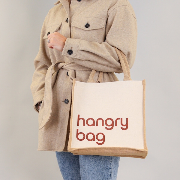The Hangry Tote Lunch Bag Eco Friendly