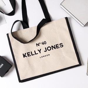 Personalised Birthday Gift Bags For Special Occasions 18th, 21st, 30th, 40th, 50th, 60th Suprise Tote Bag For Life | Travel Tote