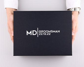 Personalised, Groomsman, Usher Proposal Gift Box. Best Man Proposal Gift Idea BOX ONLY