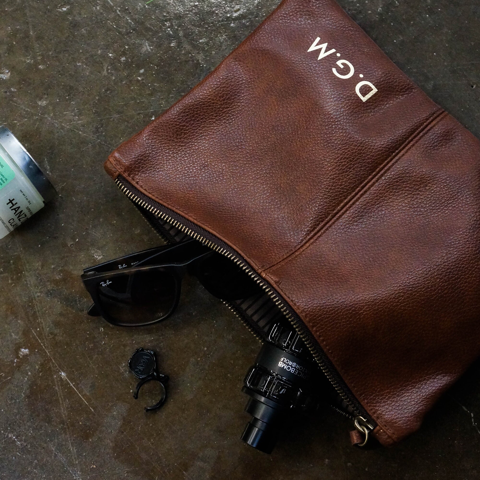 Personalised Men's Wash Bag Man Bag Pouch for Toiletries. Etsy UK