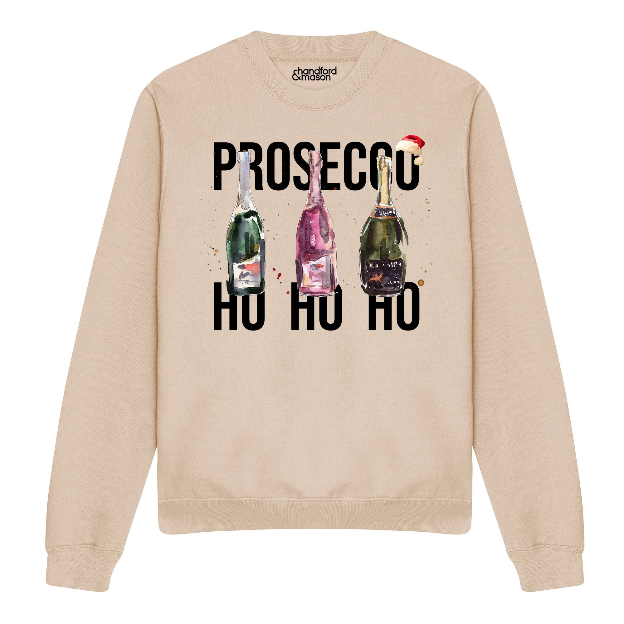 ho ho ho prosecco jumper