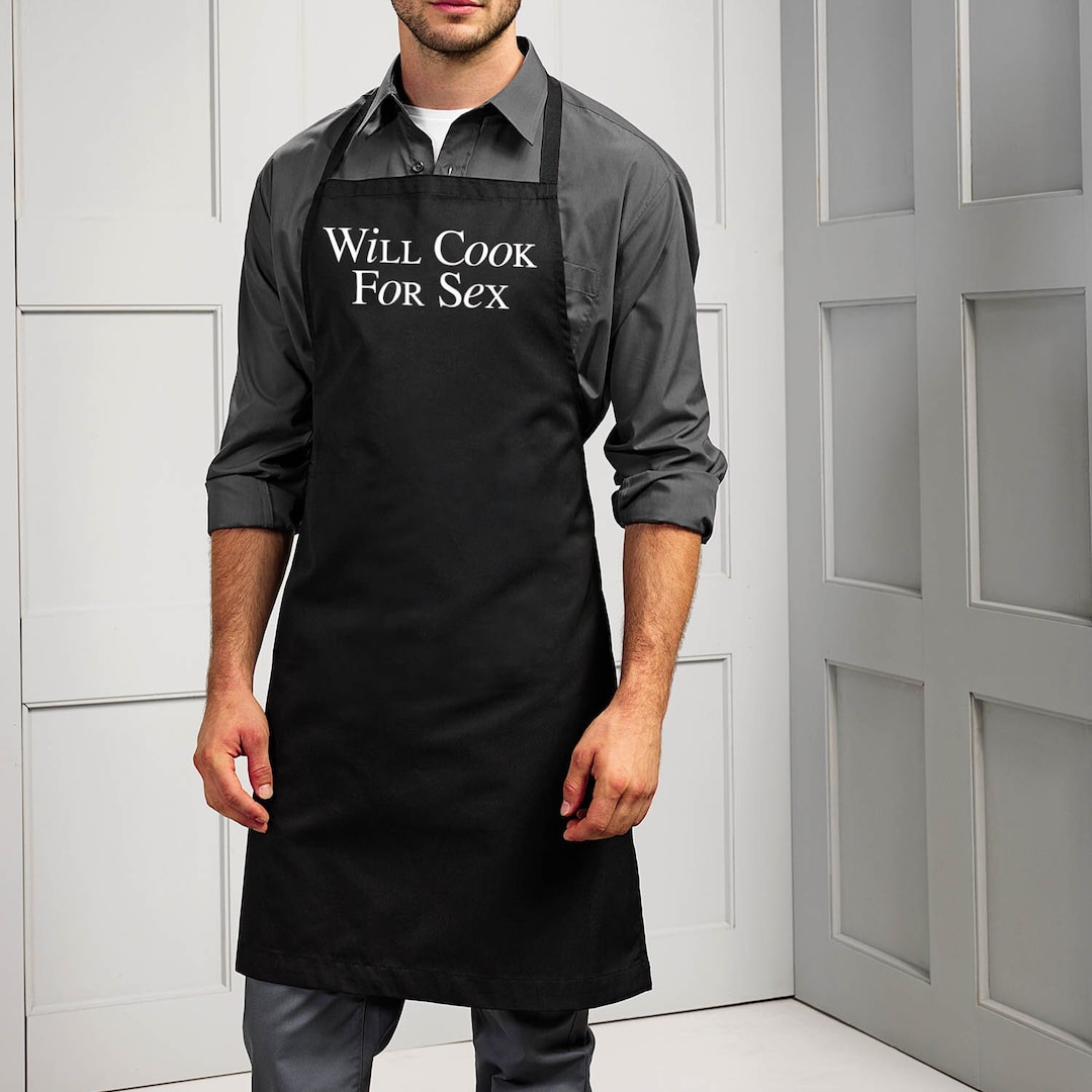 Will Cook For Sex Apron Great T For Dad Mum Or Who Ever Etsy 