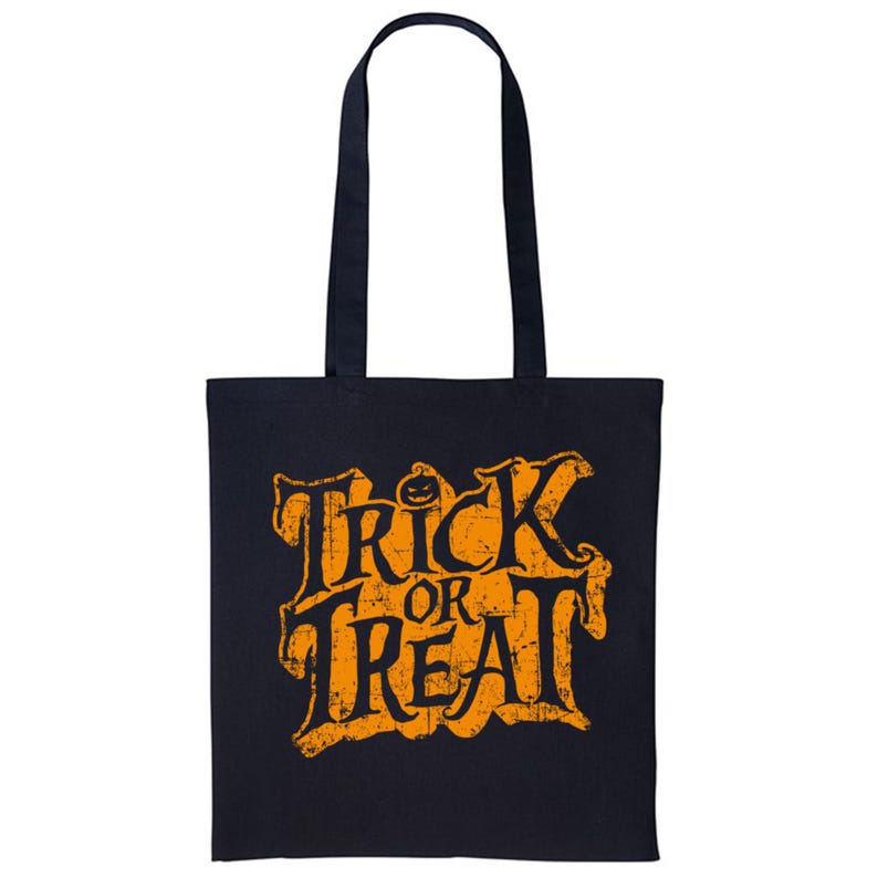 Custom Trick or Treat Bag Halloween Gift for Kids, Personalized Basket