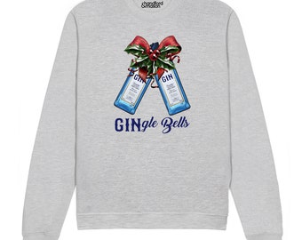 Gingle Bells Christmas Jumper Stylish Fashion Sweatshirt for the Festive Season Etsy