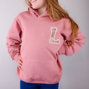 Personalised Leopard Print Hoodie Sweatshirt Great Christmas Gift Idea For Her zdjęcie 5