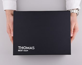 Coffret cadeau personnalisé pour homme d'honneur, garçon d'honneur, huissier. Idée cadeau pour mariage meilleur homme UNIQUEMENT