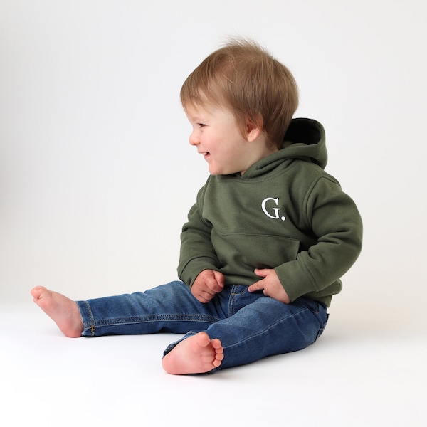 Pull personnalisé pour bébé garçon ou fille pour tout-petits, sweat à capuche, grand pull pour petits enfants pour bébés ou tout-petits