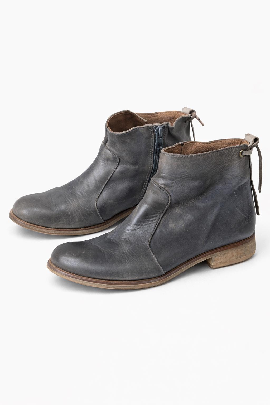 grey dress ankle boots Amazon.com: YDYCG Woman Pointed Toe Stiletto 10cm Short Boot Women Concise Ankle Boots Sexy Platform Warm Plush High Heels Party Office Dress Shoes (Color : Gray, Shoe Size : 6.5) : Clothing,