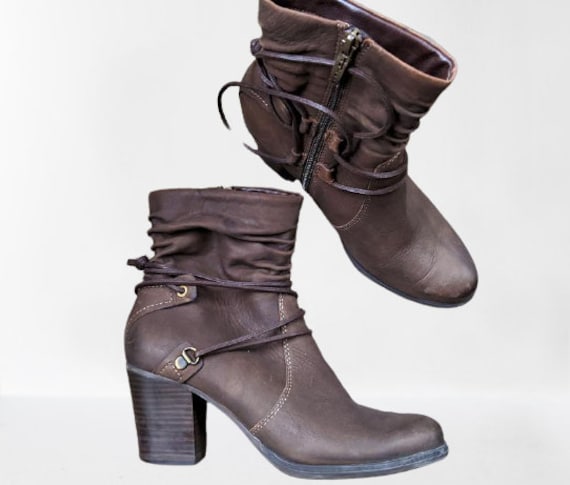 Bruine enkellaarsjes tamaris sale