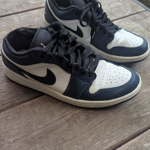 Vintage white blue sneakers Nike Air Jordan shoes sport  Size 8,5 UK/ 43 EU/ 9.5 US