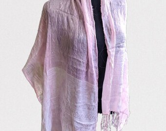 Pink scarf shawl women Christmas gift for her