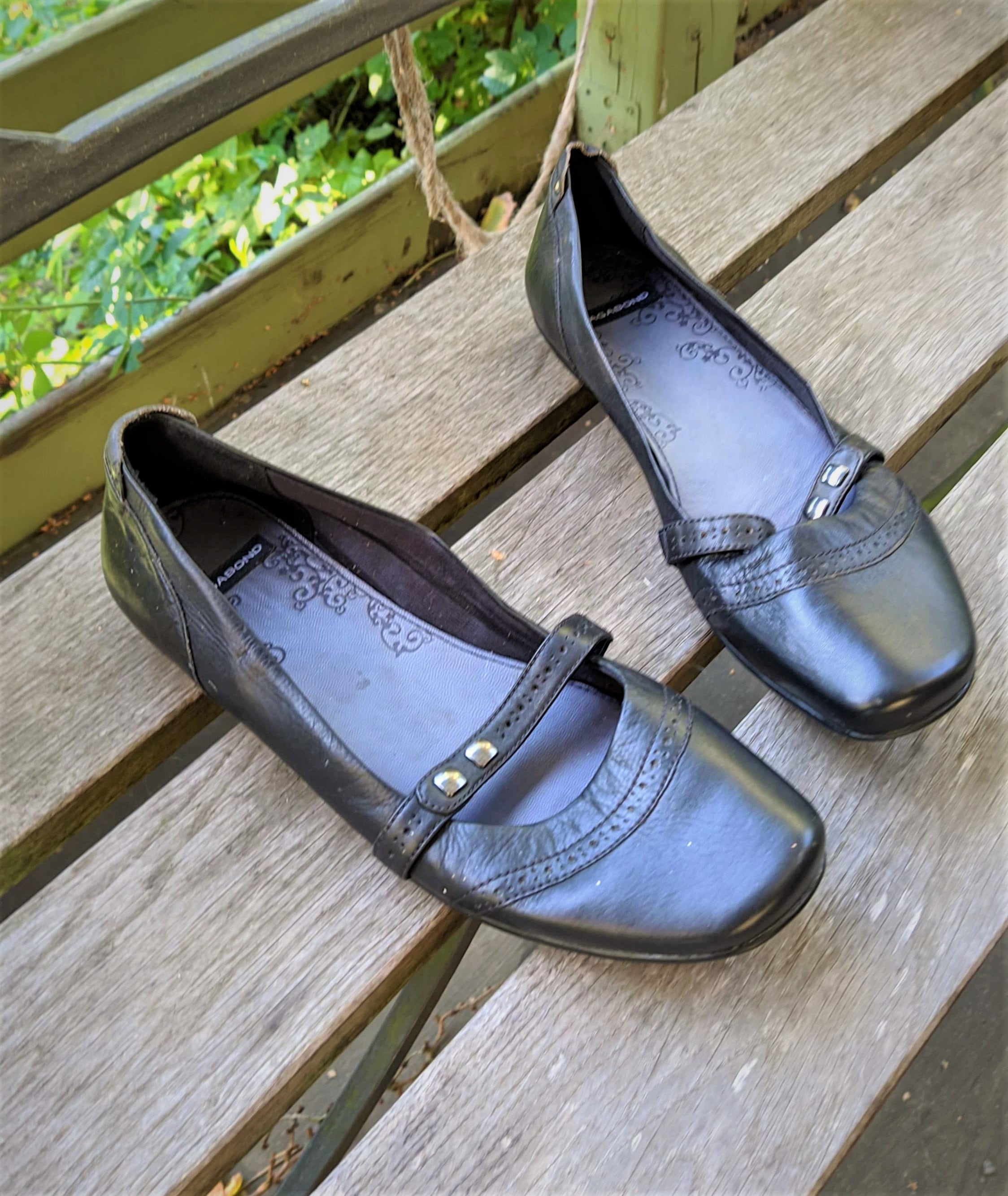 Vintage Leather Shoes Women Pumps Comfy | Etsy