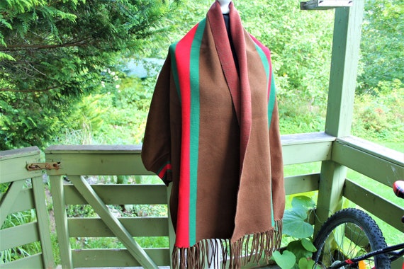 gucci inspired poncho