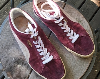 Purple puma shoes 70s hotsell