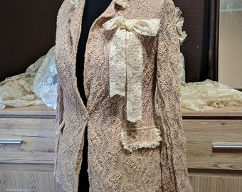 Bogy's - Made in italy - Superbe haut Dentelle & satin - Vêtements