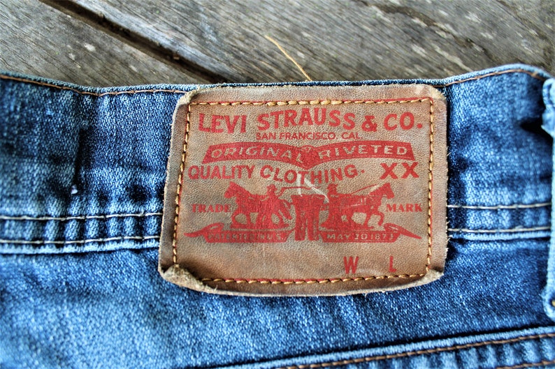 Vintage Lewi Straus 511 jeans slim blue pants