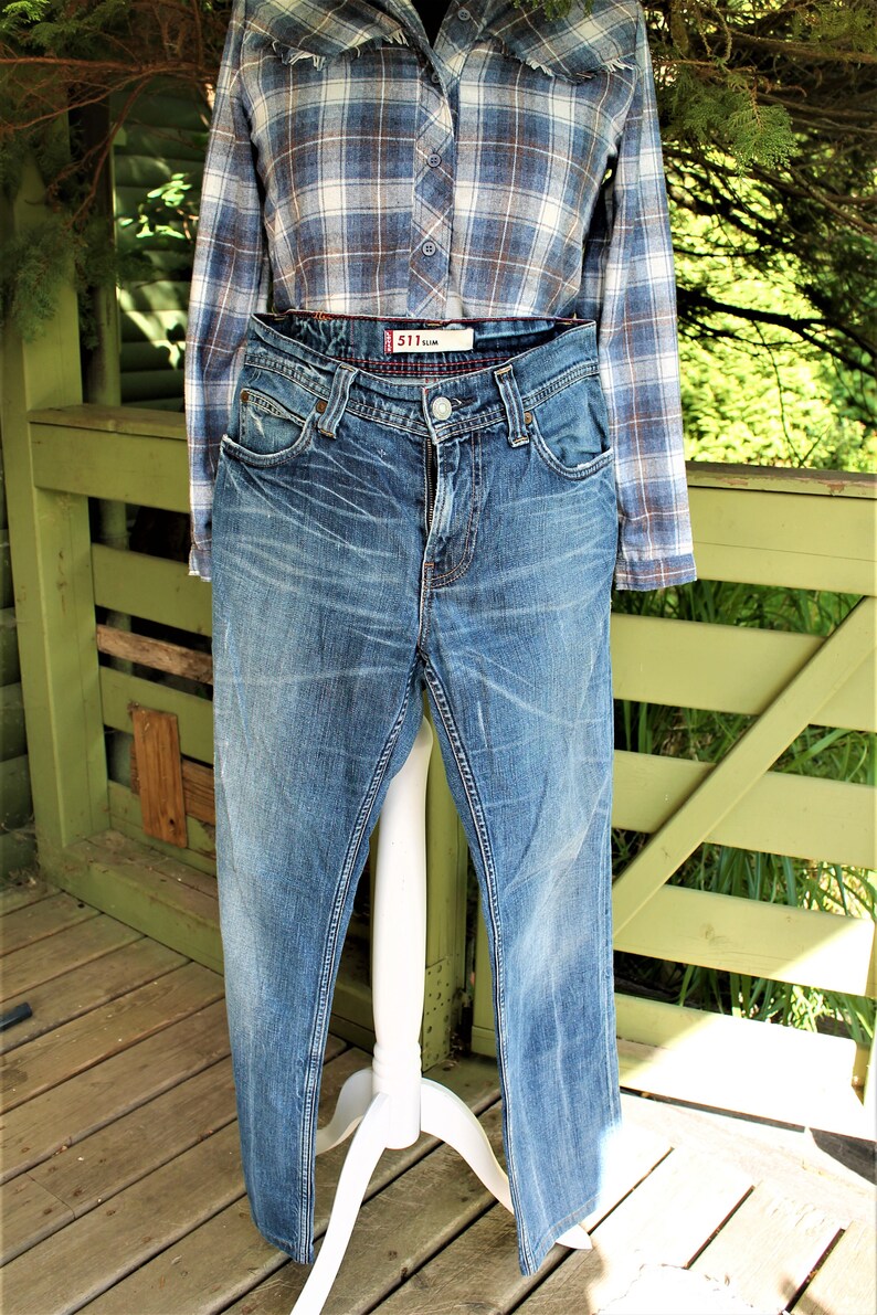 Vintage Lewi Straus 511 jeans slim blue pants