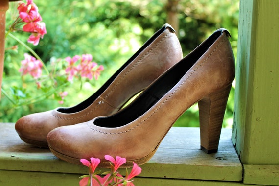 Buy Erogance Black Shiny Ultra Thin High Heels Platform Ladies Shoe Pump UK  Sizes 4-12 Online at desertcartUAE