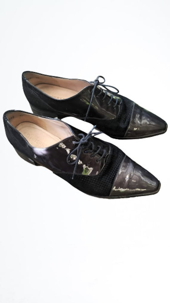 Zapatos negros de charol mujer sale