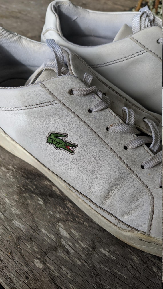Vintage Lacoste shoes leather sneakers 