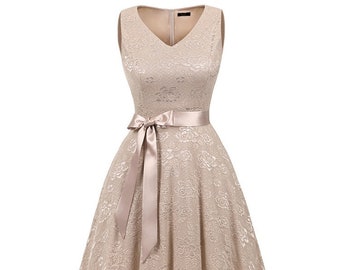 Bridesmaid Dress Champagne