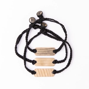 3 PACK 12 Bar Bracelet - Made From A Drum Cymbal Upcycled Jewelry Music Cymbal Bracelet