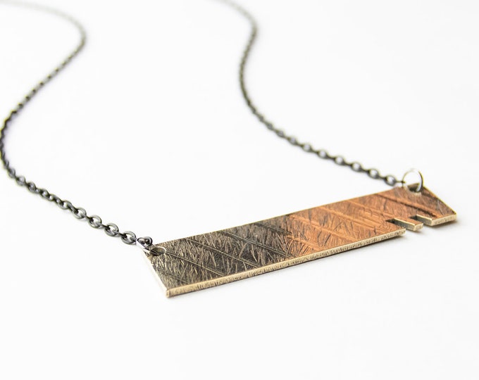 Edge - Upcycled Jewelry Music Cymbal Necklace