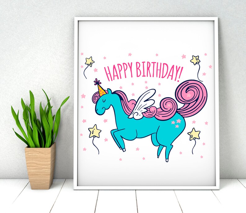 Download Birthday Unicorn Svg Unicorn Birthday Svg Instant Download Birthday Clipart Silhouette Cut File Happy Birthday Svg Cricut Svgs Clip Art Art Collectibles Kromasol Com