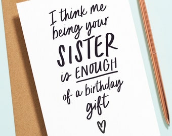 Sister Jokes - Etsy UK Sister Jokes - Etsy UK