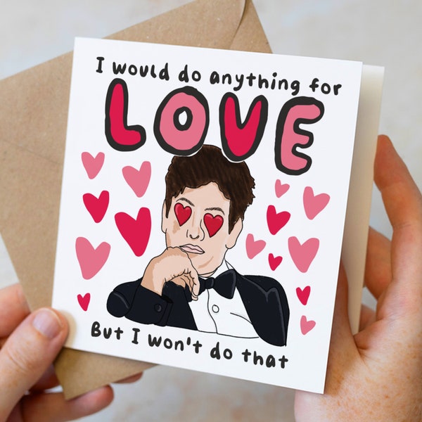 Funny Saltburn Valentines Card, Barry Keoghan Saltburn Card for Girlfriend, Anniversary Card For Boyfriend, Rude Saltburn Card For Husband