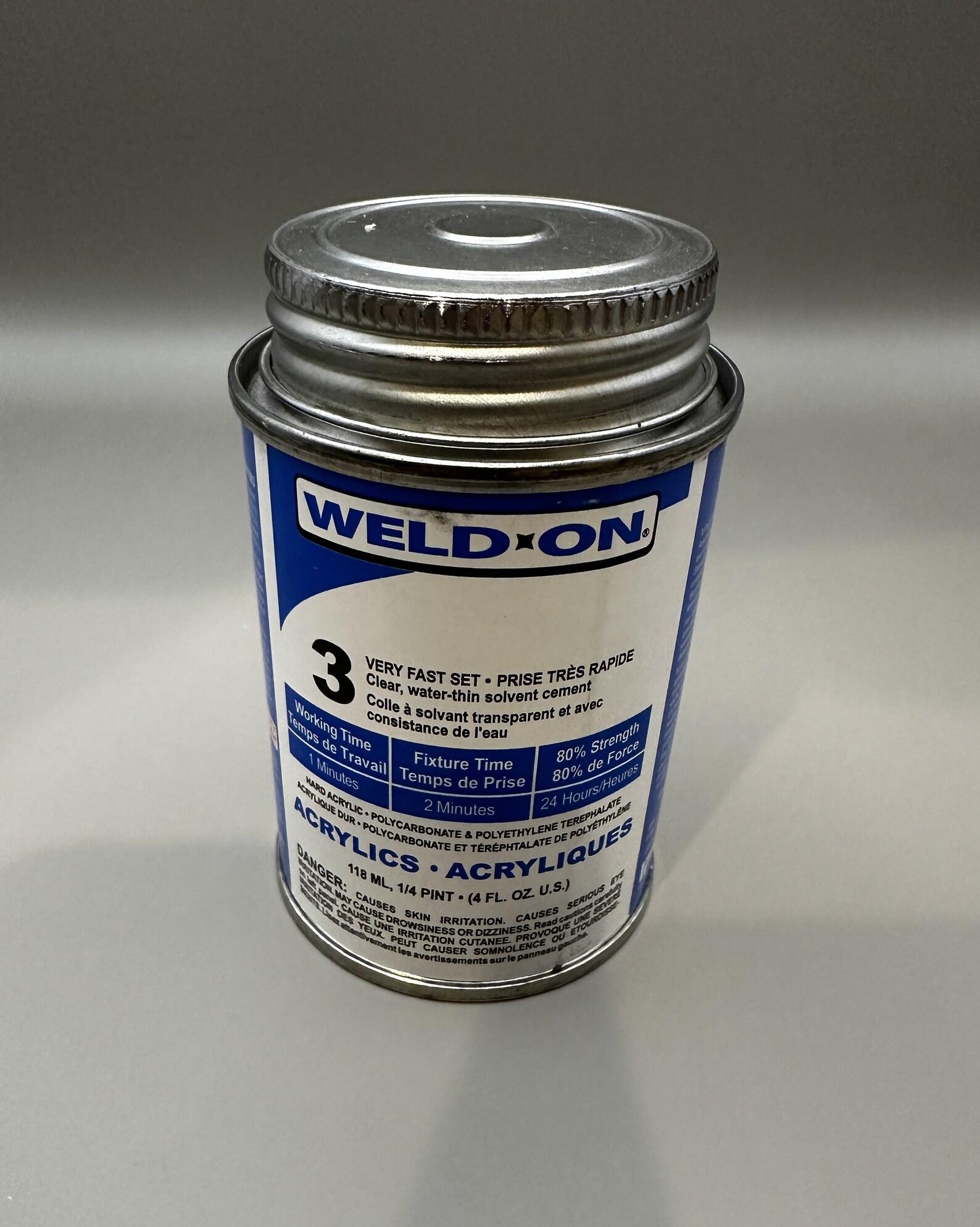 Weldon 3 Free Shipping Cement Glue Acrylic ABS Styrene Polycarbonate Water Thin Etsy