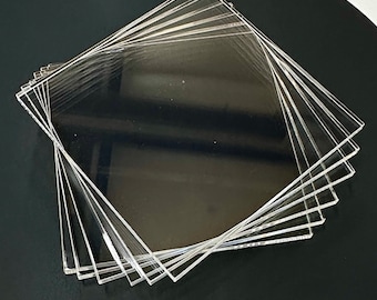 Custom Clear Cast Acrylic Sheet – Laser Cut Plexiglass