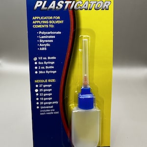 Plasticator - 1/2-oz Bottle with 25-gauge metal needle