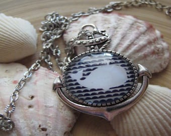 Walflosse Orca Wal Fisch Flosse Silber Anhanger Schmuck Esoterik Mystik Magie Sammlerobjekte Sammeln Seltenes Mountainwhispercabins Com