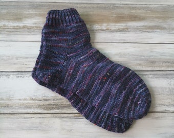 Hand-knitted children's socks size 30/31