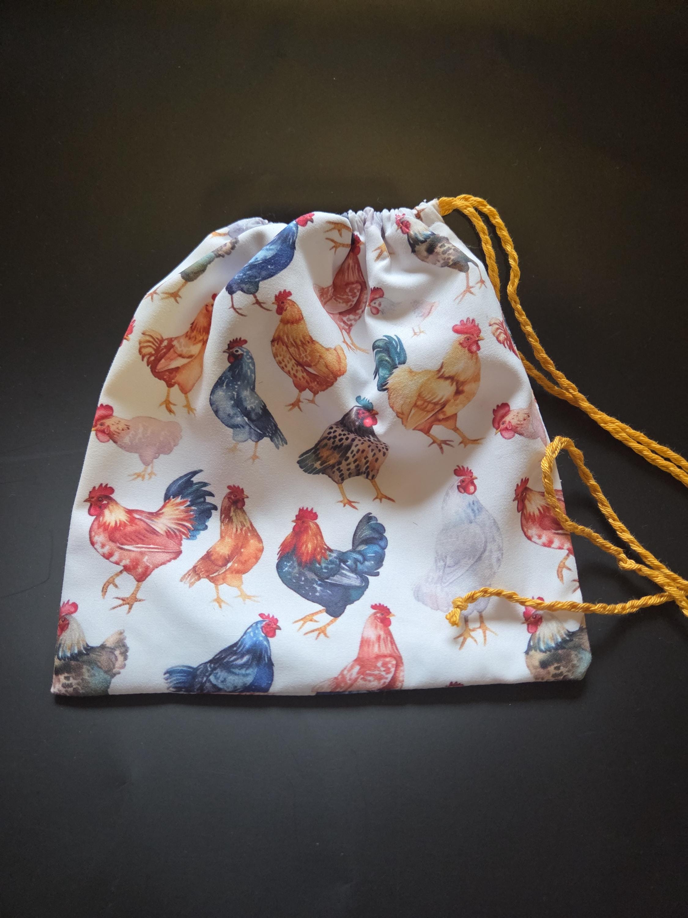 Sac cadeau Poulets Coq Campagne