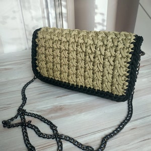 Crossbody bag. Women crossbody bag, crochet bag
