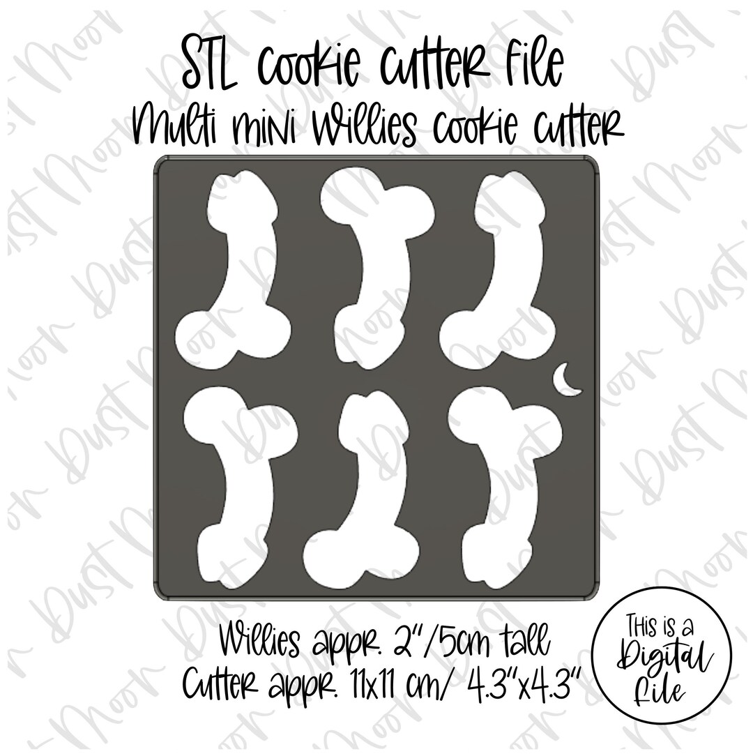 Digital Multi Mini Cutter STL Cookie Cutter File Digitaal Etsy