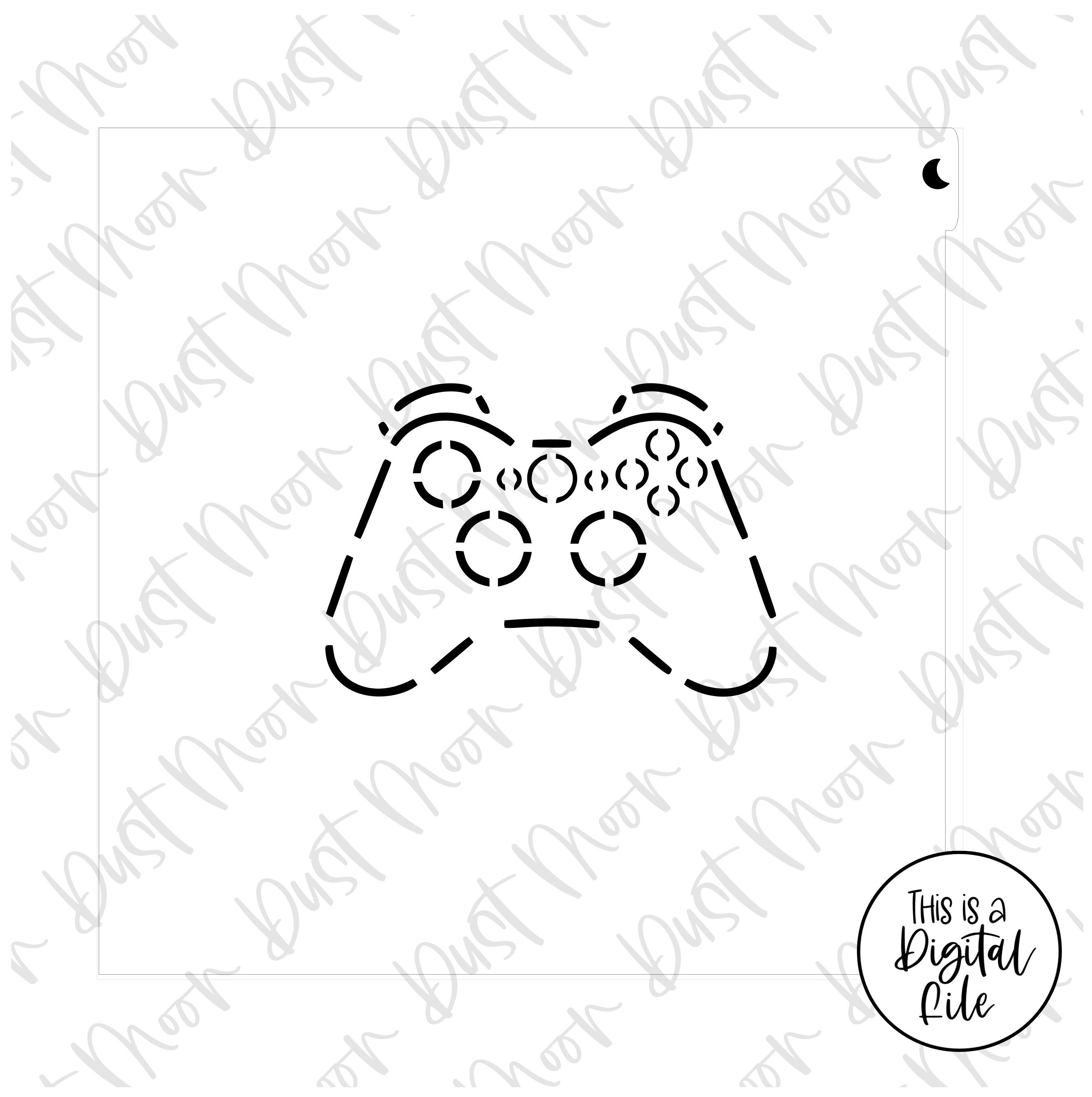 Gaming diecut sticker console controller pack 50 unique designs - modeS4u