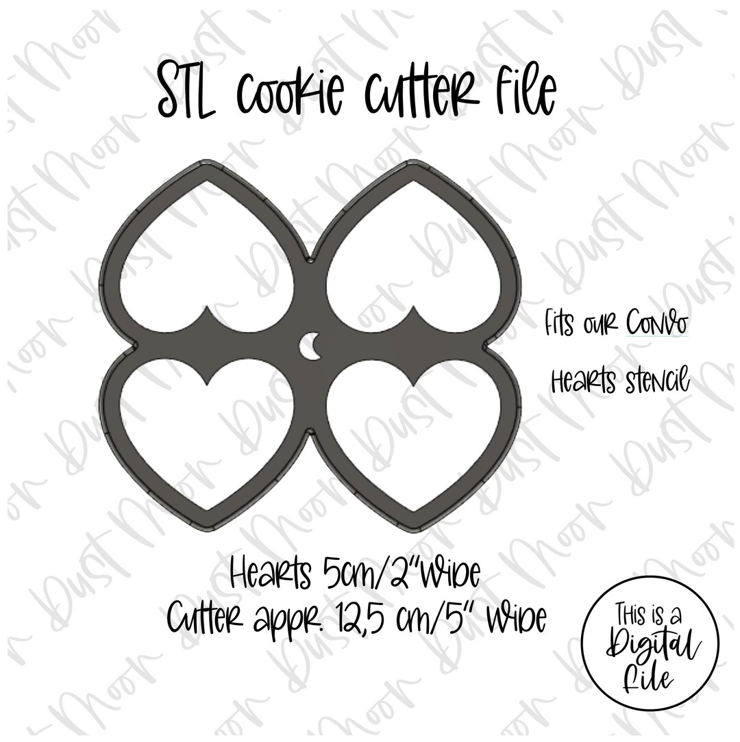 Digital Multi Mini Cutter STL Cookie Cutter File Digital Etsy