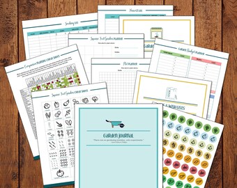 Complete Garden Planner and Journal | Vegetable and Fruit Garden Planner