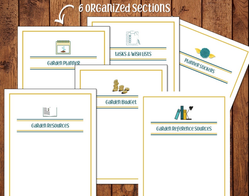 Complete Garden Planner and Journal Vegetable and Fruit Garden Planner image 2