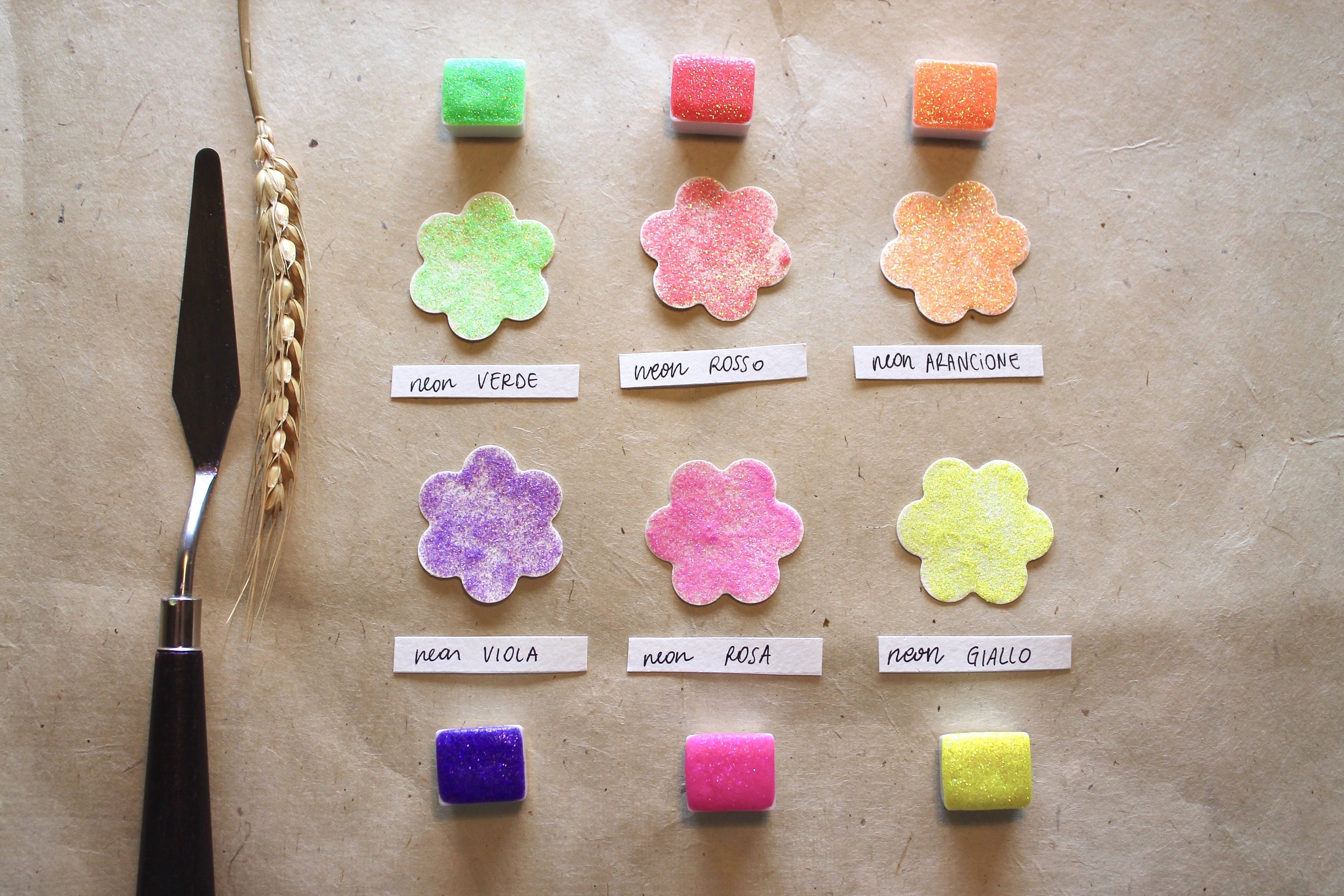 mercurial viola e arancioni